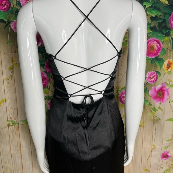 Cindy Collection Long Gown Dress - Picture 7 of 7